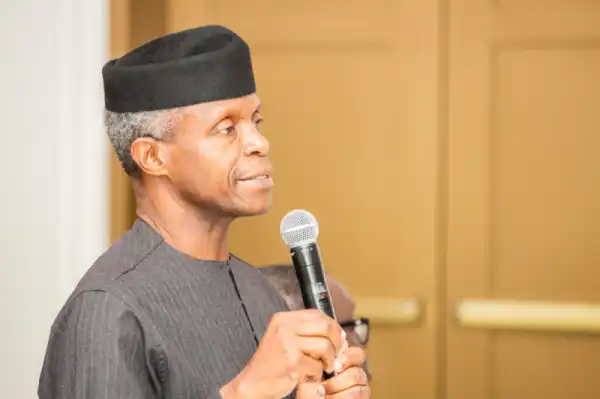 Nigeria Is Short Of Men Of Integrity In Positions Of Power – Osinbajo